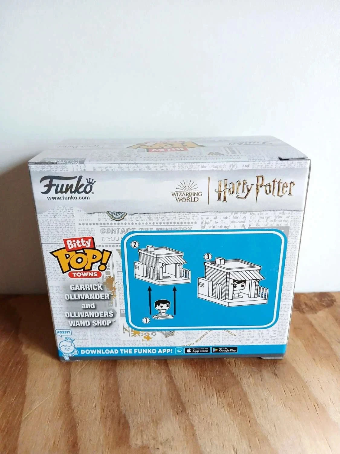 Figura Funko Bitty POP! Ciudad Harry Potter Ollivander y tienda – photo 3